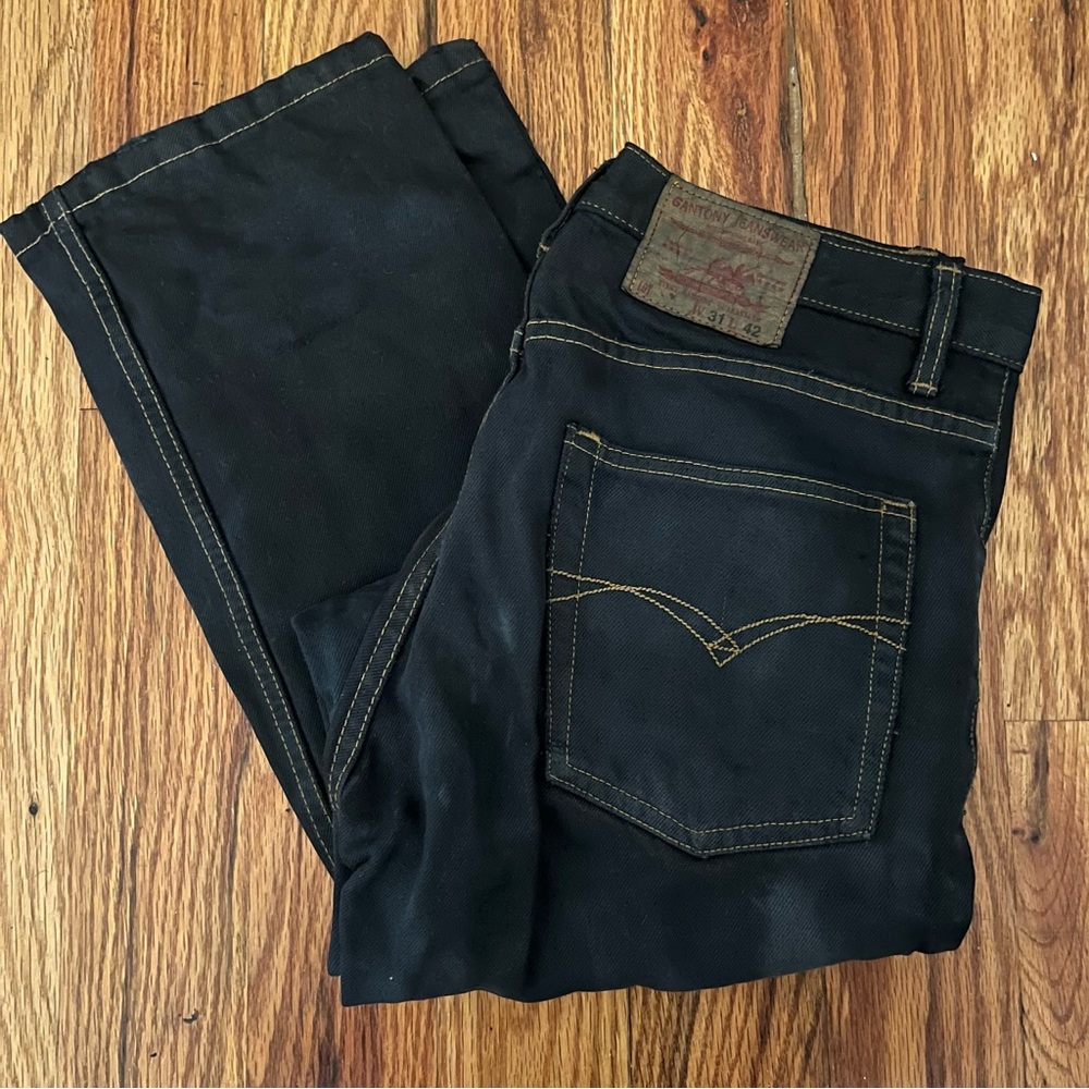 Washed Denim 31” Straight Leg Jean